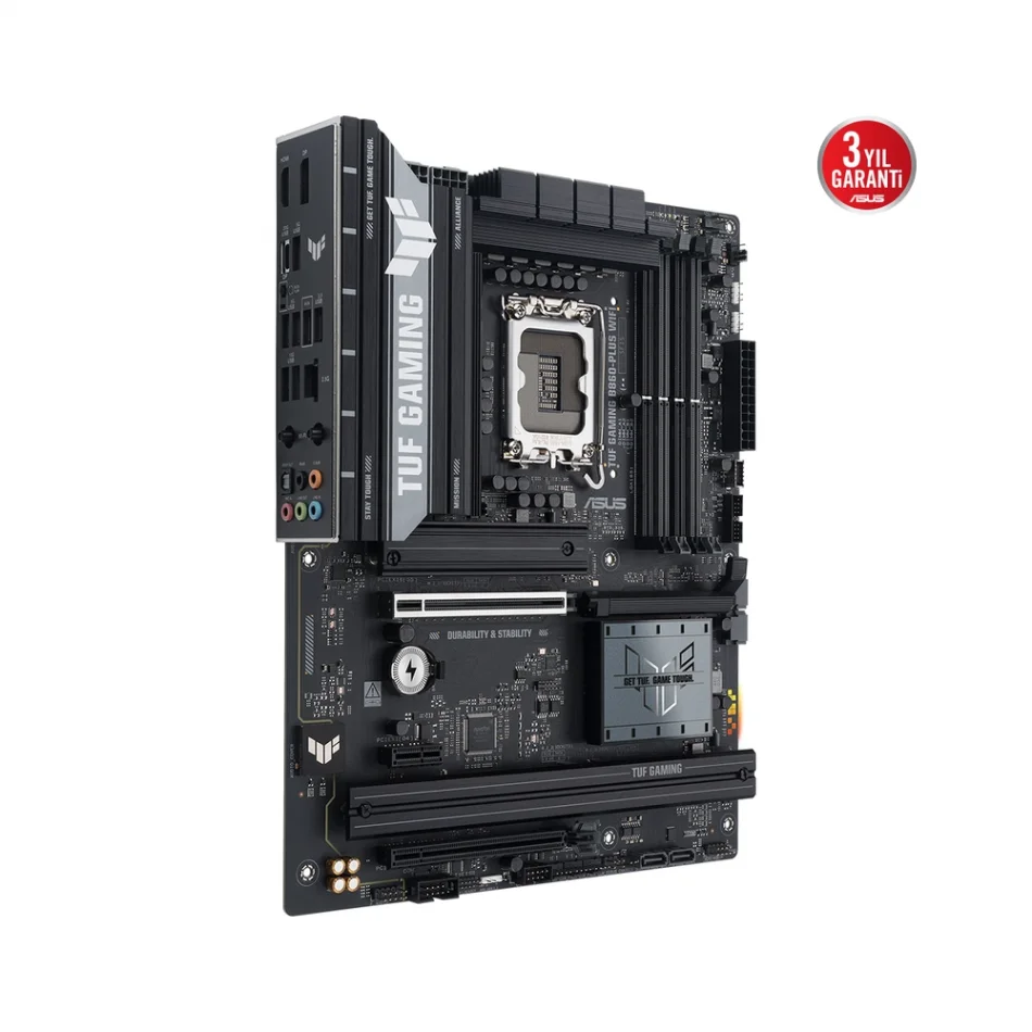 ASUS TUF Gaming B860-PLUS WIFI 8666MHz(OC) DDR5 Intel Soket 1851 ATX Anakart
