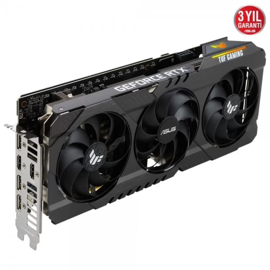 ASUS TUF Gaming GeForce RTX 3060 Ti 8 GB GDDR6 256Bit DX12 NVIDIA DLSS Ekran Kartı