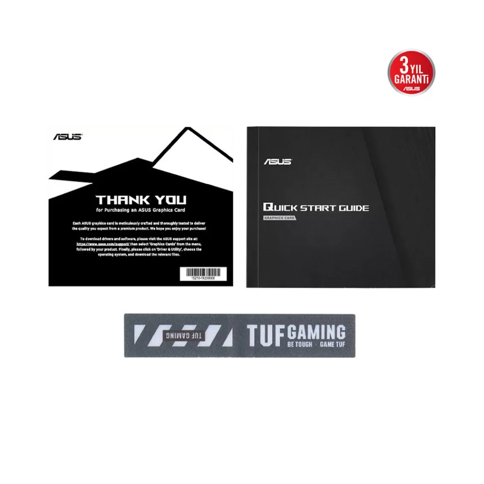 ASUS TUF Gaming GeForce RTX 5060 OC Edition 8GB GDDR7 128 Bit NVIDIA DLSS 4 Ekran Kartı