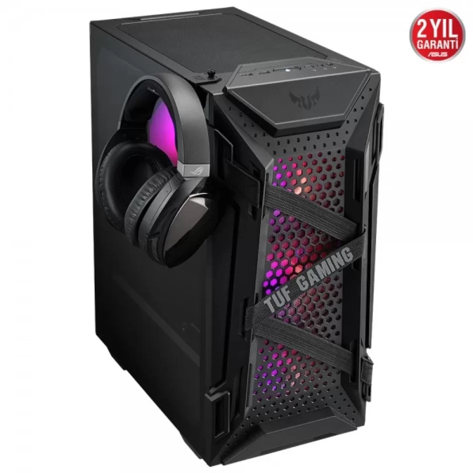 ASUS TUF Gaming GT301 ARGB Mid-Tower ATX Gaming Bilgisayar Kasası