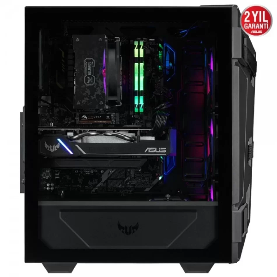 ASUS TUF Gaming GT301 ARGB Mid-Tower ATX Gaming Bilgisayar Kasası