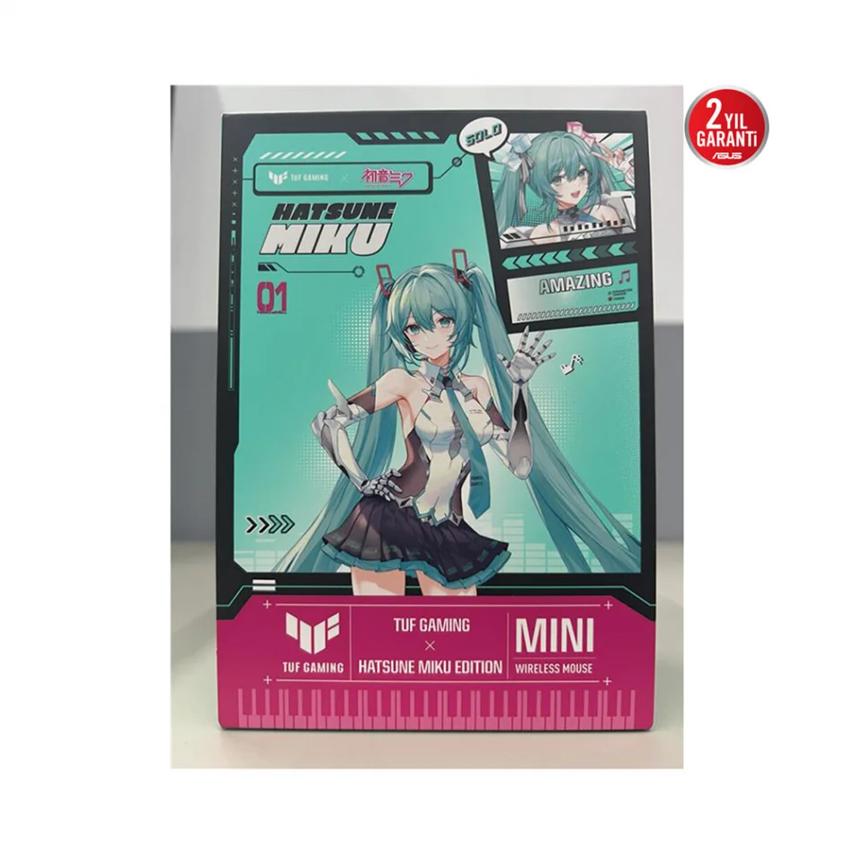 ASUS TUF Gaming Mini Wireless Hatsune Miku Edition Kablosuz Gaming Mouse
