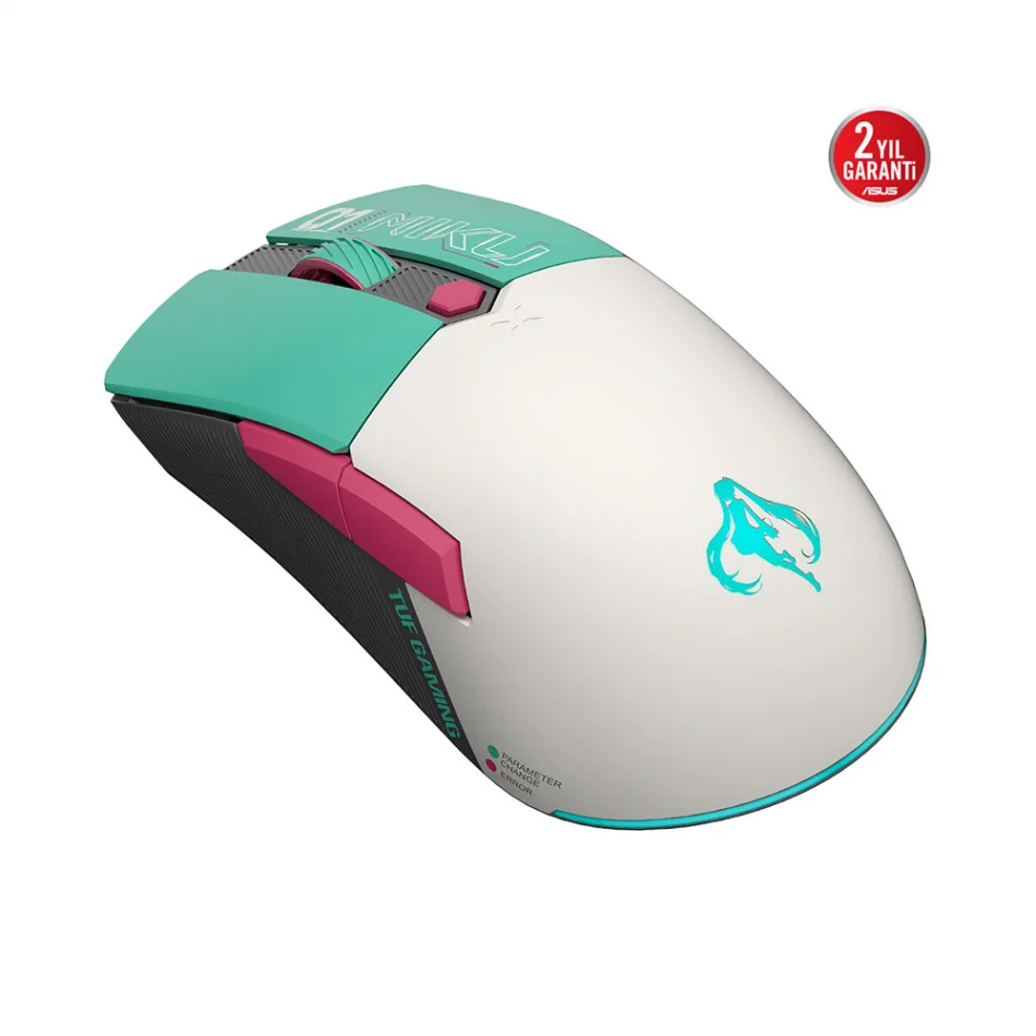 ASUS TUF Gaming Mini Wireless Hatsune Miku Edition Kablosuz Gaming Mouse