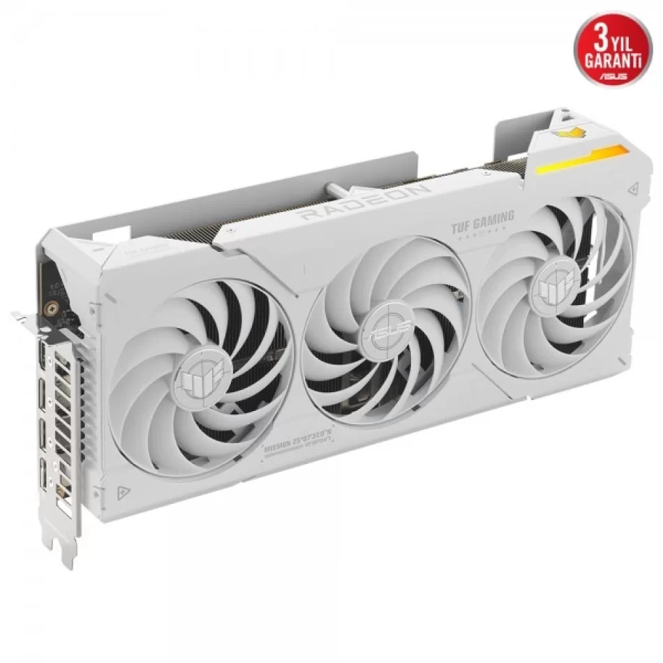 ASUS TUF Gaming Radeon RX 7800 XT OC White 16 GB GDDR6 256Bit DX12 AMD Beyaz Ekran Kartı