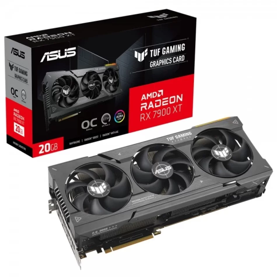 ASUS TUF Gaming Radeon RX 7900 XT OC 20 GB GDDR6 320Bit DX12 AMD Ekran Kartı