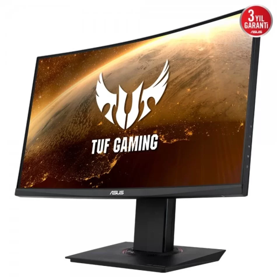 ASUS TUF Gaming VG24VQR 23.6 165Hz 1ms FreeSync Premium VA Full HD Curved Gaming Monitör Outlet Pikselli Ürün Outlet Pikselli Ürün 2 Yıl garanti