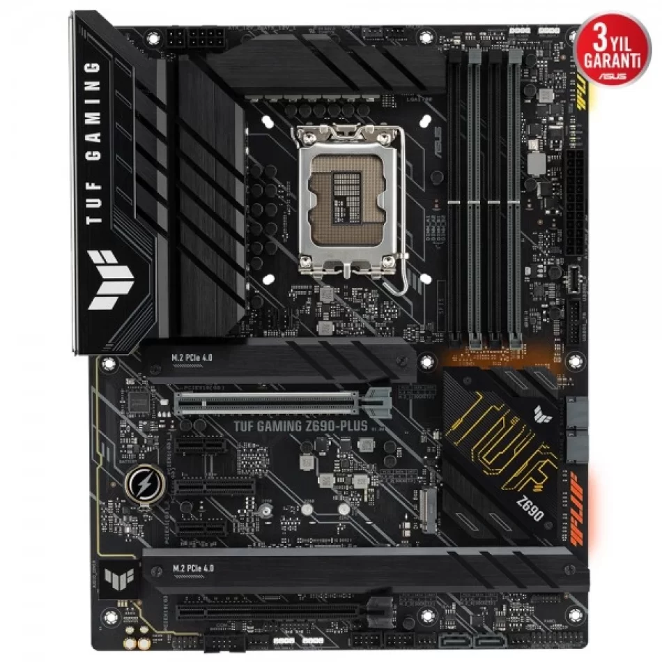 ASUS TUF GAMING Z690-PLUS 6000Mhz(OC) DDR5 Intel Soket 1700 ATX Anakart