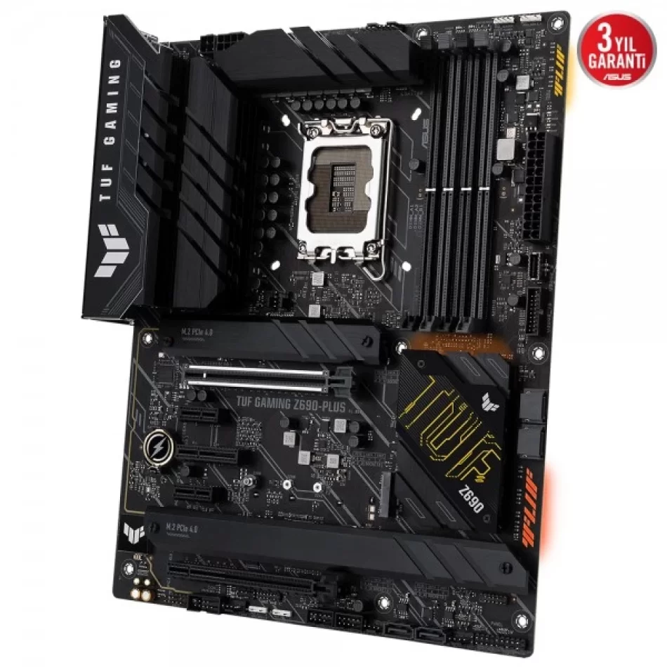 ASUS TUF GAMING Z690-PLUS 6000Mhz(OC) DDR5 Intel Soket 1700 ATX Anakart