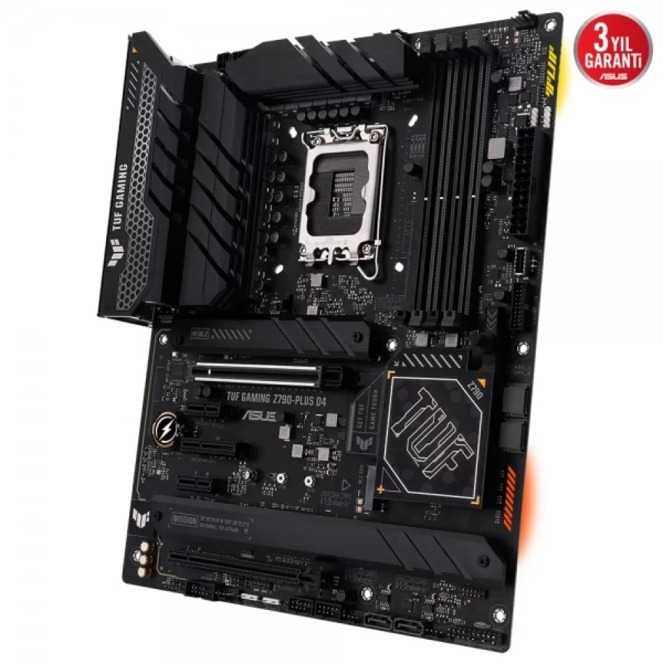 ASUS TUF GAMING Z790-PLUS D4 5333MHz DDR4 Intel Soket 1700 ATX Anakart