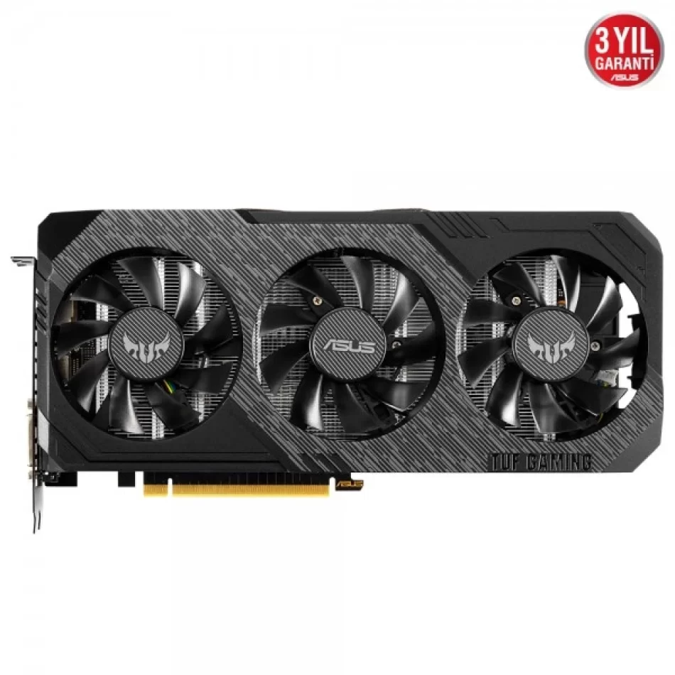 ASUS TUF GeForce GTX 1660 Super 3 Fanlı 6 GB GDDR6 192Bit DX12 NVIDIA Ekran Kartı