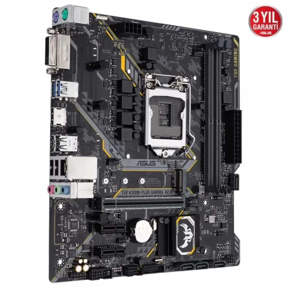 ASUS TUF H310M-PLUS GAMING R2.0 2666MHz DDR4 Intel Soket 1151 mATX Anakart