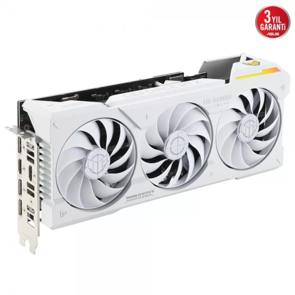 ASUS TUF RTX 4070 Ti Super OC 16 GB GDDR6X 256Bit DX12 NVIDIA DLSS 3 Beyaz Ekran Kartı