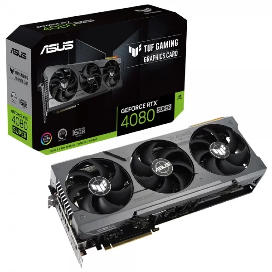 ASUS TUF RTX 4080 Super 16 GB GDDR6X 256Bit DX12 NVIDIA DLSS 3 Ekran Kartı