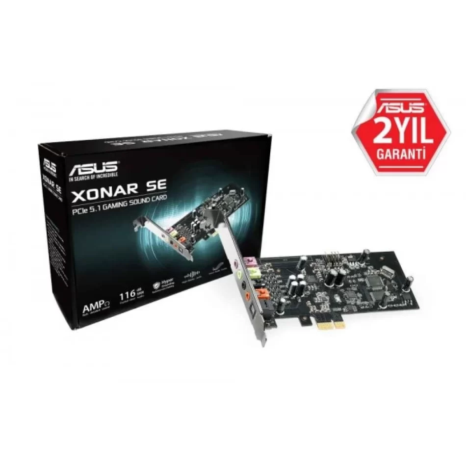 ASUS Xonar SE 5.1 Kanal PCIe Ses Kartı