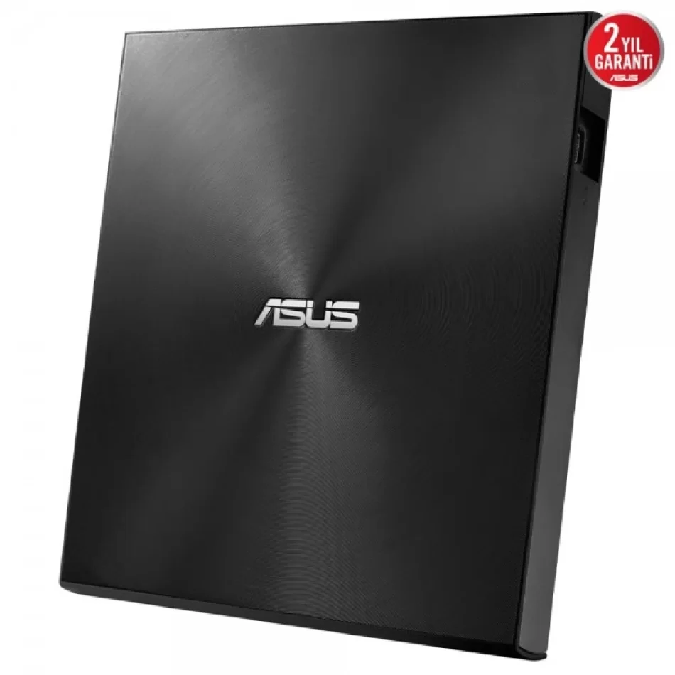 ASUS ZenDrive U8M Black Portable Ultra İnce M-DISC Destekli USB Type-C Siyah renk DVD-RW