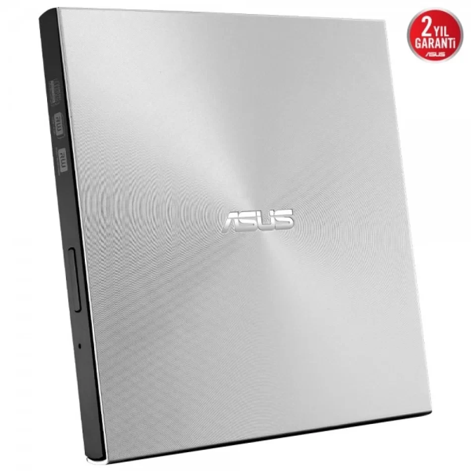 ASUS ZenDrive U8M Silver Portable Ultra İnce M-DISC Destekli USB Type-C Gümüş renk DVD-RW