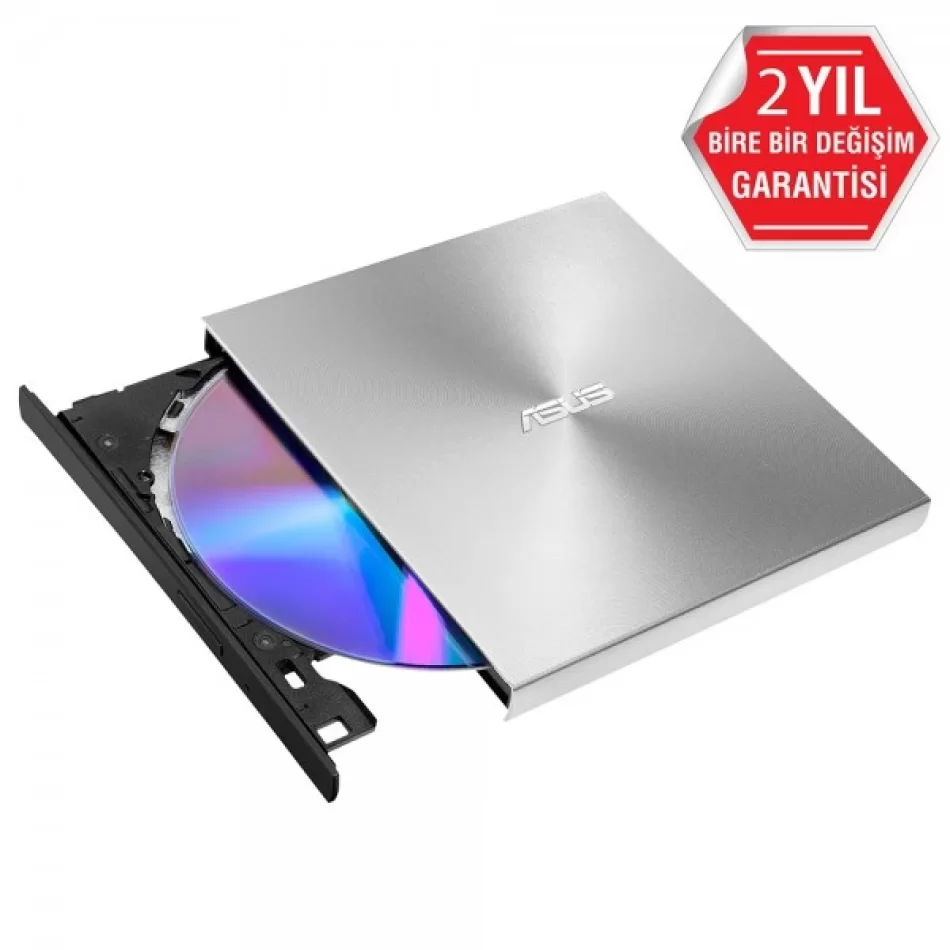 ASUS ZenDrive U9M Portable Silver M-DISC Destekli Taşınabilir Gümüş renk DVD-RW