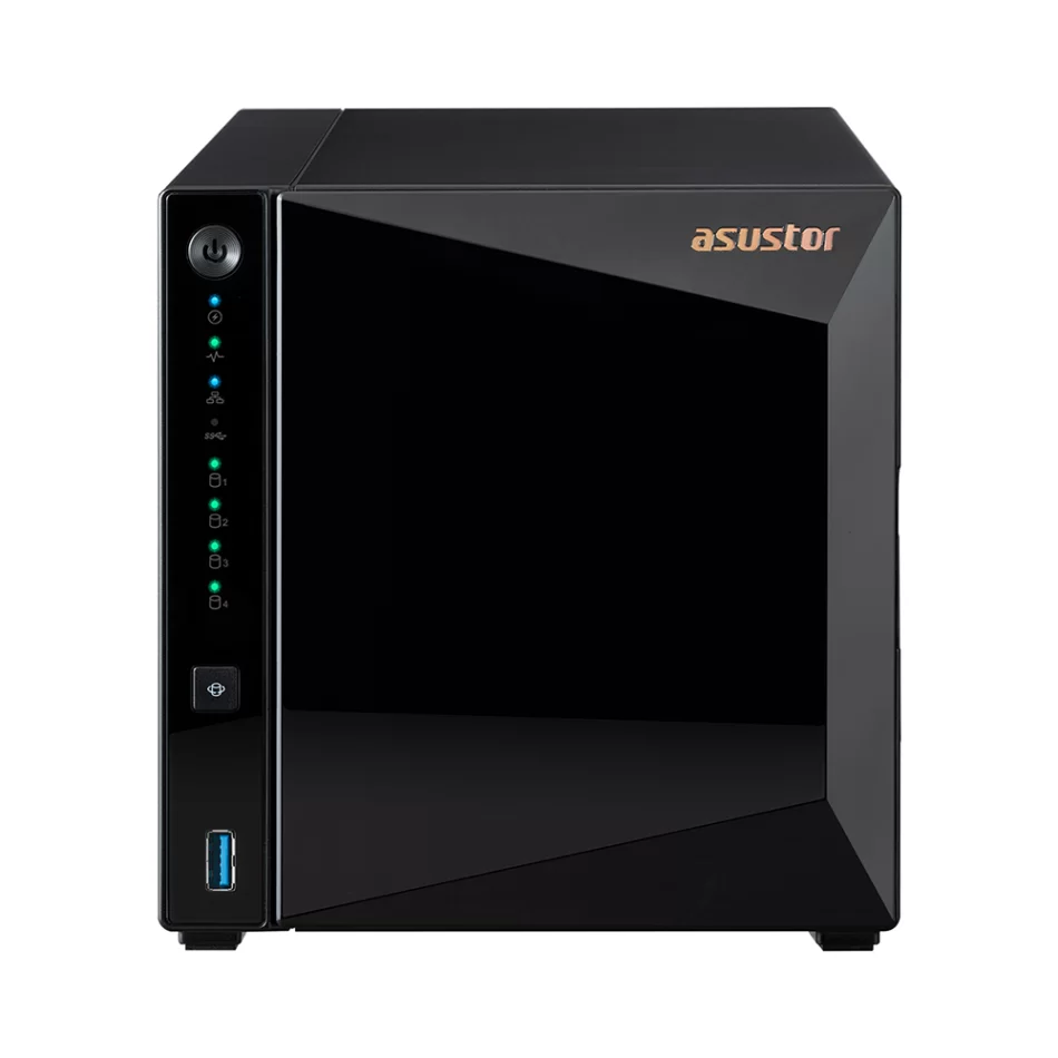 ASUSTOR DRIVESTOR 4 Pro Gen2 Realtek RTD1619B CPU 2 GB DDR4 RAM 4 Sürücü Yuvalı NAS Depolama Ünitesi