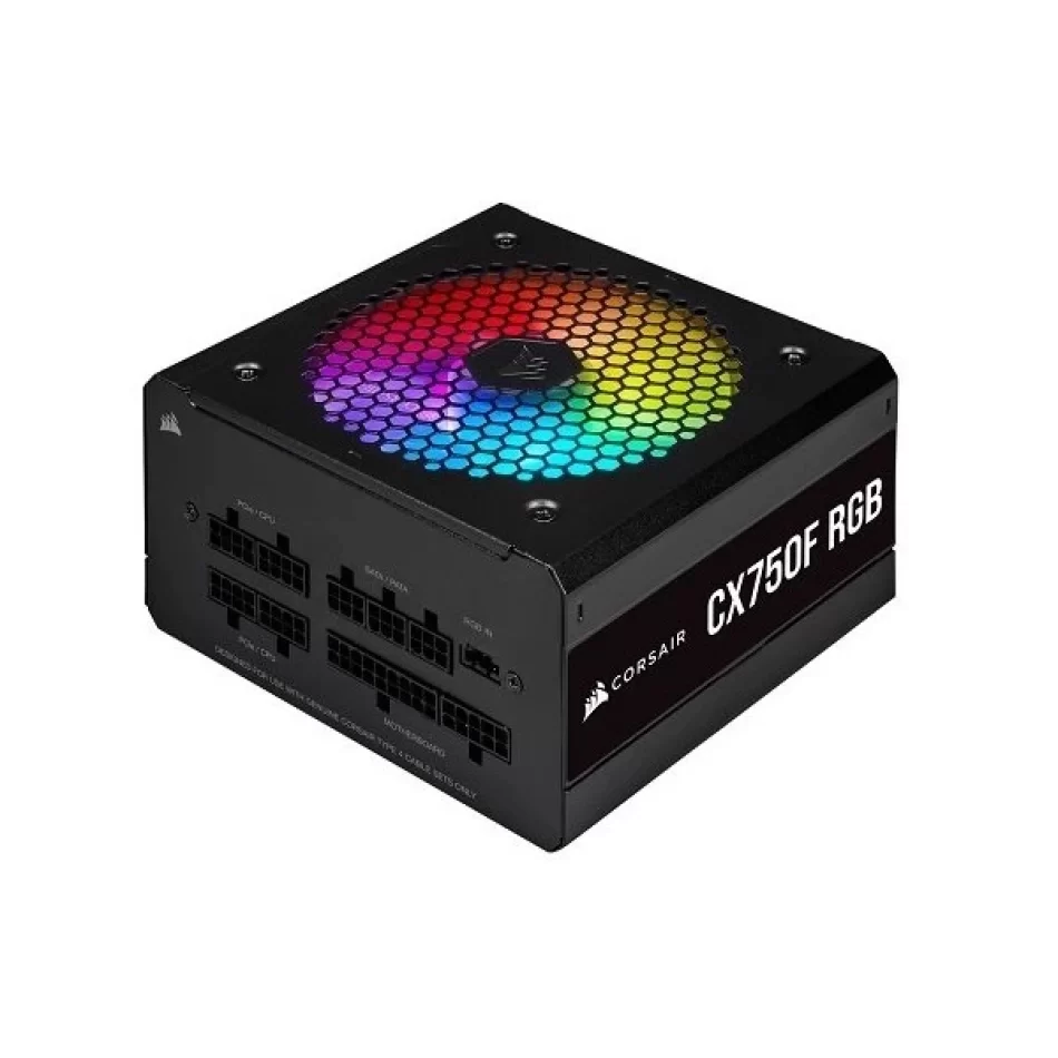 Corsair CX750F RGB 750W 80 PLUS Bronze Full Modüler Power Supply