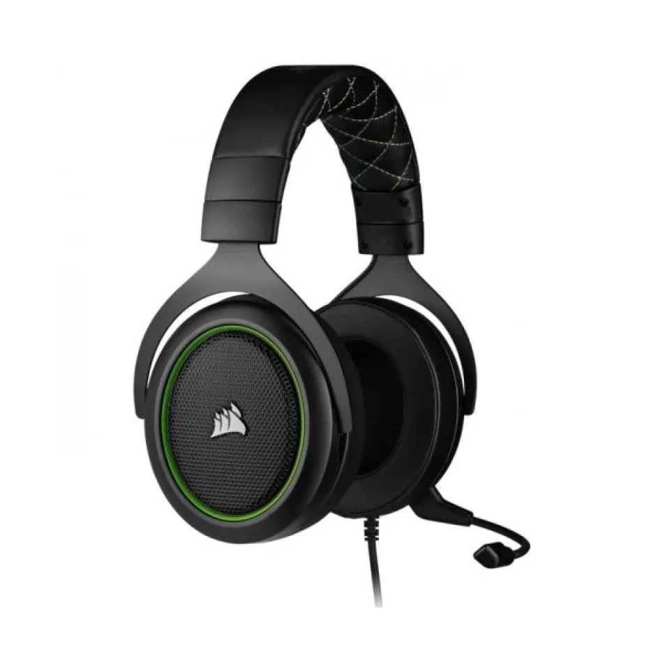 Corsair HS50 Pro Stereo Yeşil Mikrofonlu Kablolu Gaming Kulaklık