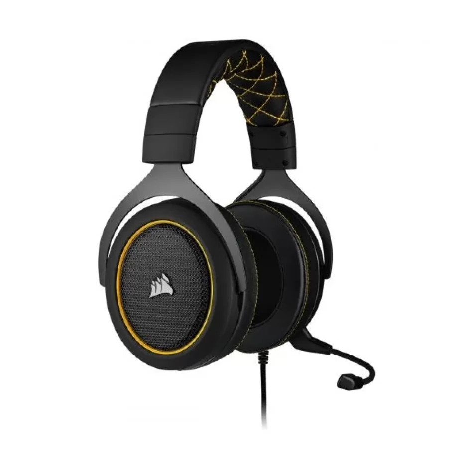 Corsair HS60 Pro Surround Sarı CA-9011214-EU 7.1 Surround Mikrofonlu Kablolu Gaming Kulaklık