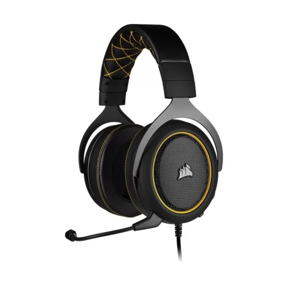 Corsair HS60 Pro Surround Sarı CA-9011214-EU 7.1 Surround Mikrofonlu Kablolu Gaming Kulaklık