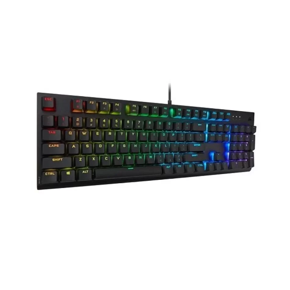 Corsair K60 RGB Pro Kablolu Mekanik Cherry MX Low Profile Speed Switch Türkçe Q Gaming Klavye