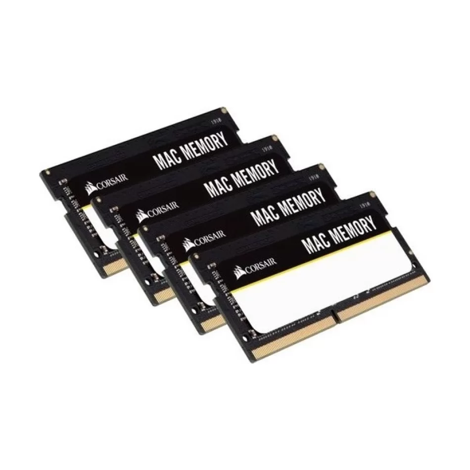 Corsair Mac Memory 64GB (4x16 GB) DDR4 2666MHz CL18 Apple Sertifikalı Ram CMSA64GX4M4A2666C18