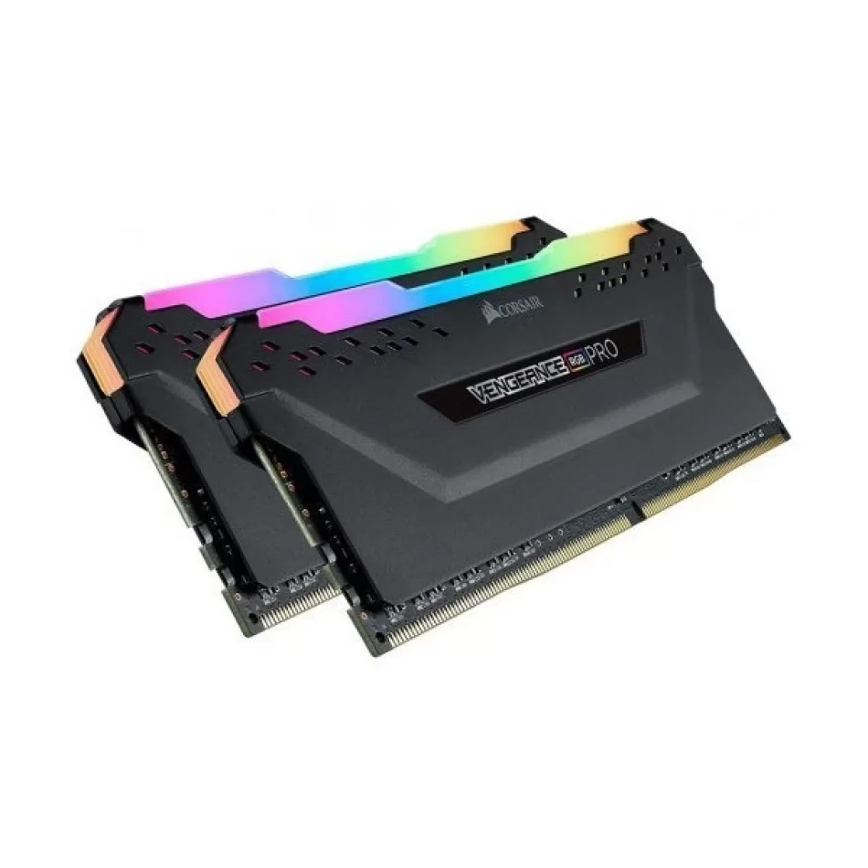 Corsair Vengeance RGB Pro 16GB (2x8 GB) DDR4 2666MHz CL16 Ram CMW16GX4M2A2666C16