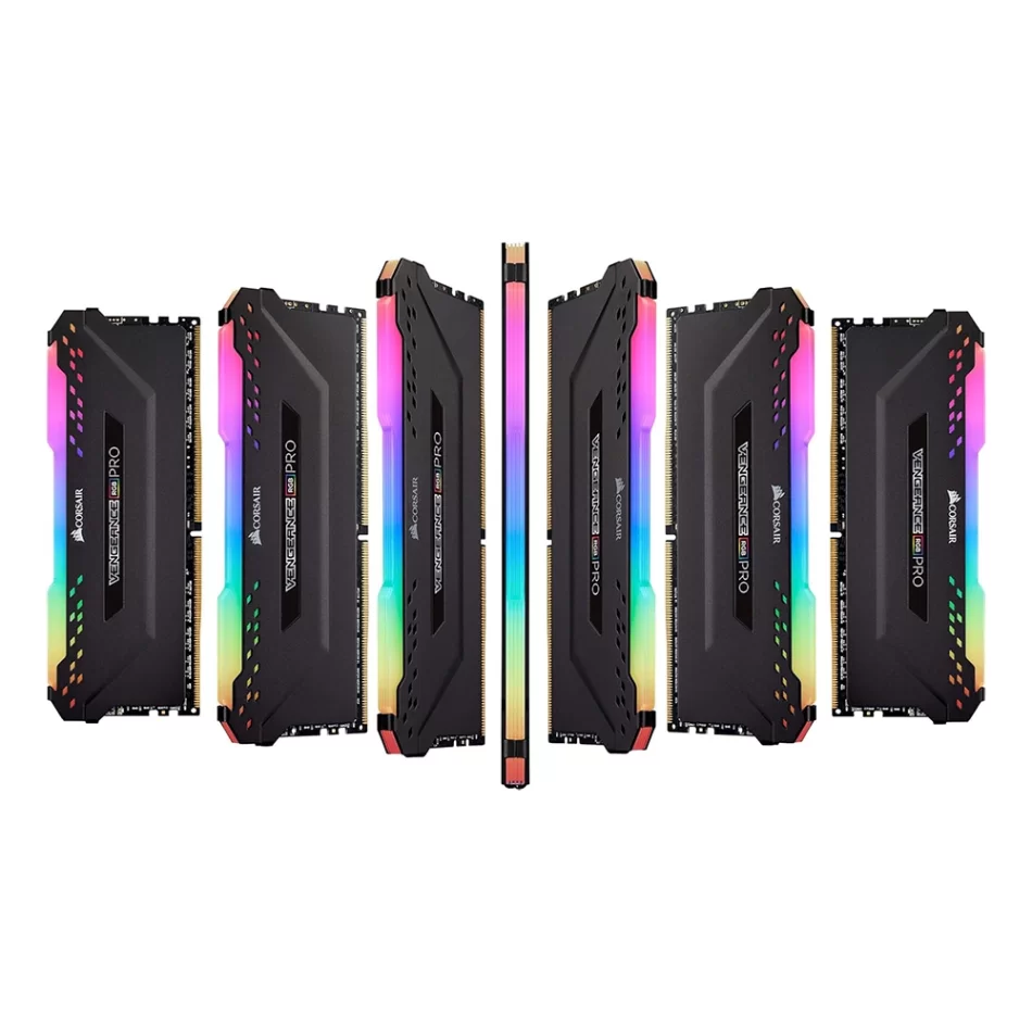 Corsair Vengeance RGB PRO 32GB (2X16 GB) DDR4 3600MHz CL18 Ram CMW32GX4M2Z3600C18