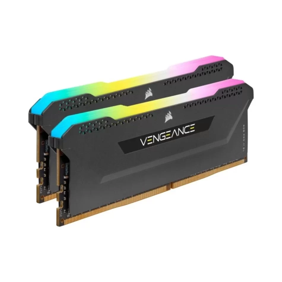 Corsair Vengeance RGB PRO SL 16GB (2x8 GB) DDR4 3600MHZ CL18 Ram CMH16GX4M2Z3600C18