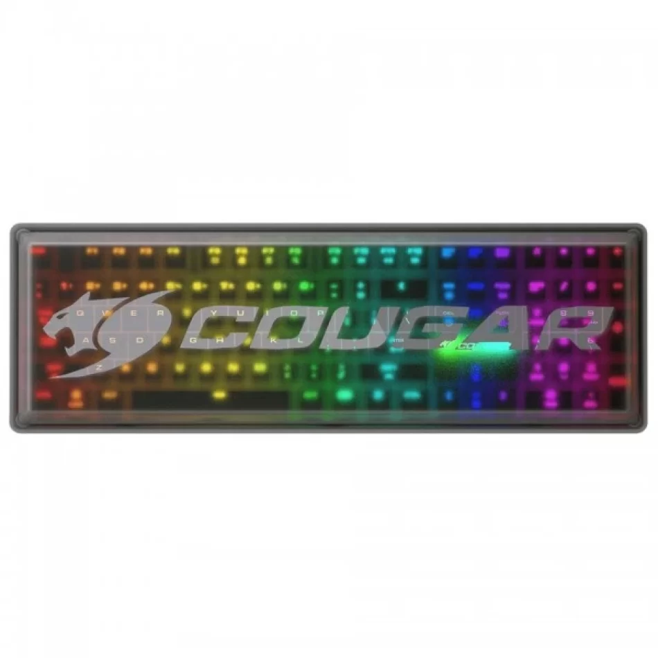 Cougar PURI RGB Kablolu Mekanik Kırmızı Switch İngilizce Q Oyuncu Klavyesi