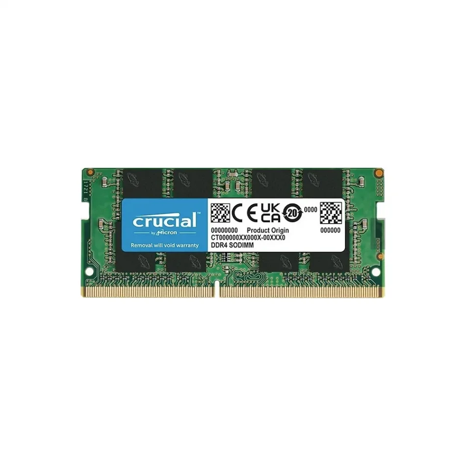 Crucial Basics 8GB DDR4 3200MHz CL22 1.2V SODIMM Notebook Ram - CB8GS3200E
