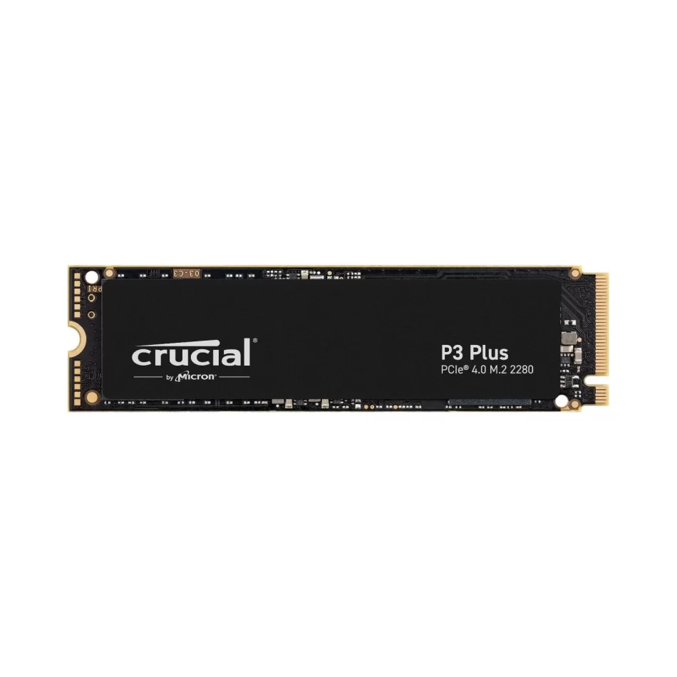 Crucial P3 Plus 2 TB 5000-4200 MB/s PCIe Gen 4.0 x4 NVMe M2 SSD