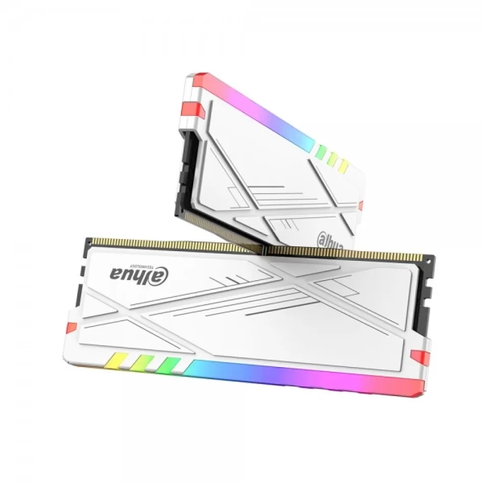 DAHUA C600 RGB 32 GB (2x16 GB) DDR4 3600MHz CL18 1.35V Beyaz Ram DDR-C600URW32G36D