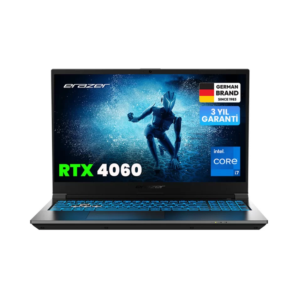 Erazer Deputy P60i MD62749 Intel i7-13620H 16 GB 1 TB SSD RTX4060 15.6 1080p FreeDOS Oyun Bilgisayarı