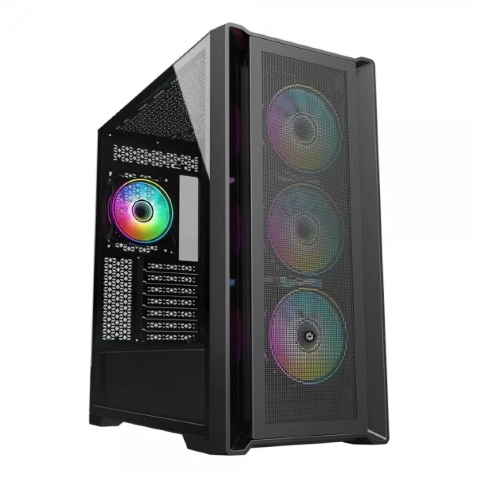 Frisby FC-9445G DYNAMIC 850W 80+ Bronze Güç Kaynaklı 4X RGB Fanlı Mid-Tower Gaming Bilgisayar Kasası