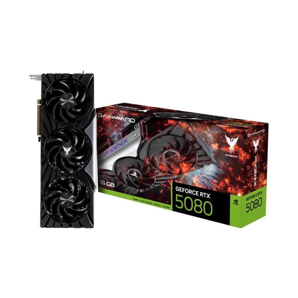 Gainward GeForce RTX5080 Phoenix 16GB GDDR7 256 Bit NVIDIA DLSS 4 Ekran Kartı