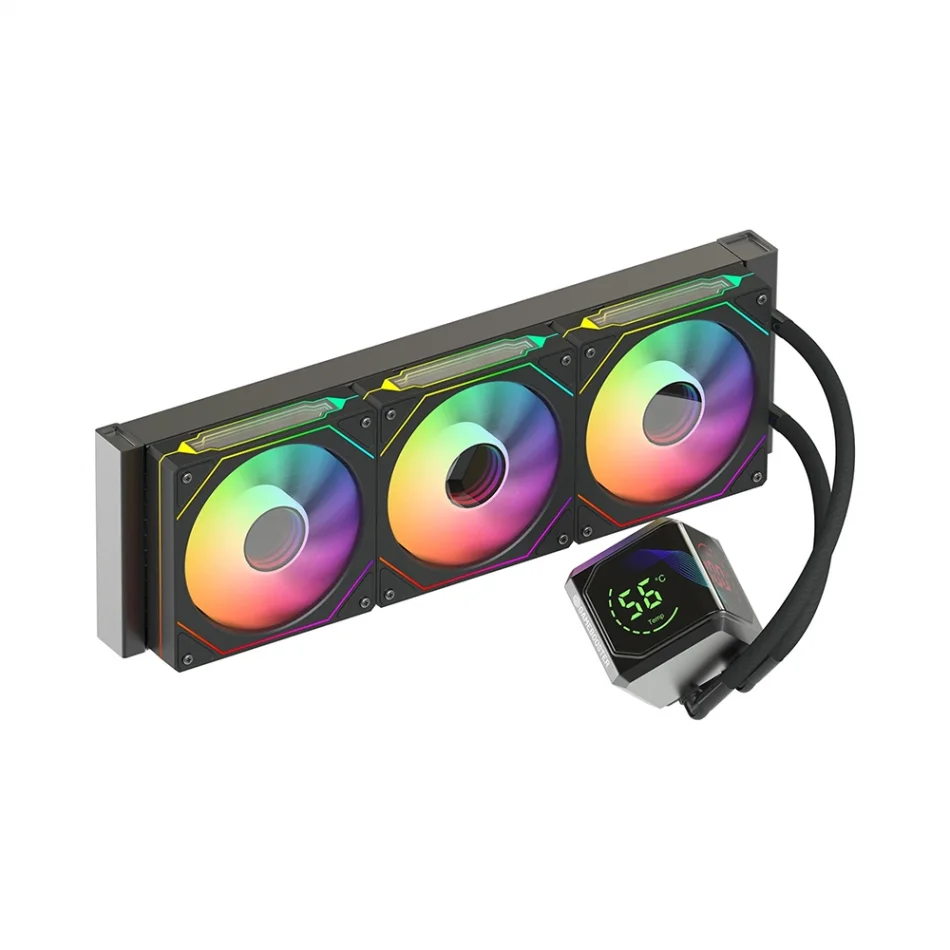 GameBooster SIGHT PRO 360B ARGB Curved Ekran 360mm. LGA1851/AM5 Uyumlu İşlemci Sıvı Soğutucu