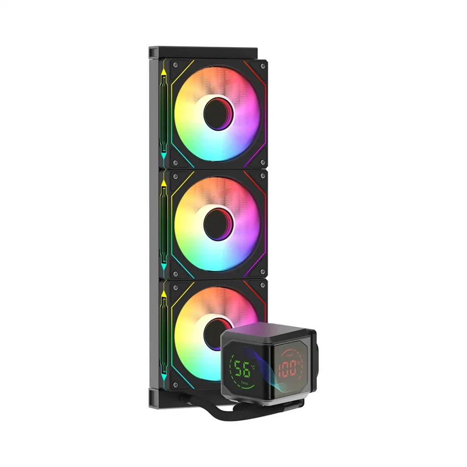 GameBooster SIGHT PRO 360B ARGB Curved Ekran 360mm. LGA1851/AM5 Uyumlu İşlemci Sıvı Soğutucu