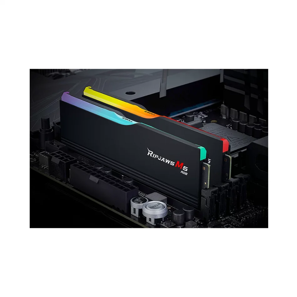 GSKILL Ripjaws M5 RGB DDR5 32 GB (2x16 GB) 6000MHz CL36 Intel XMP ve AMD EXPO Ram