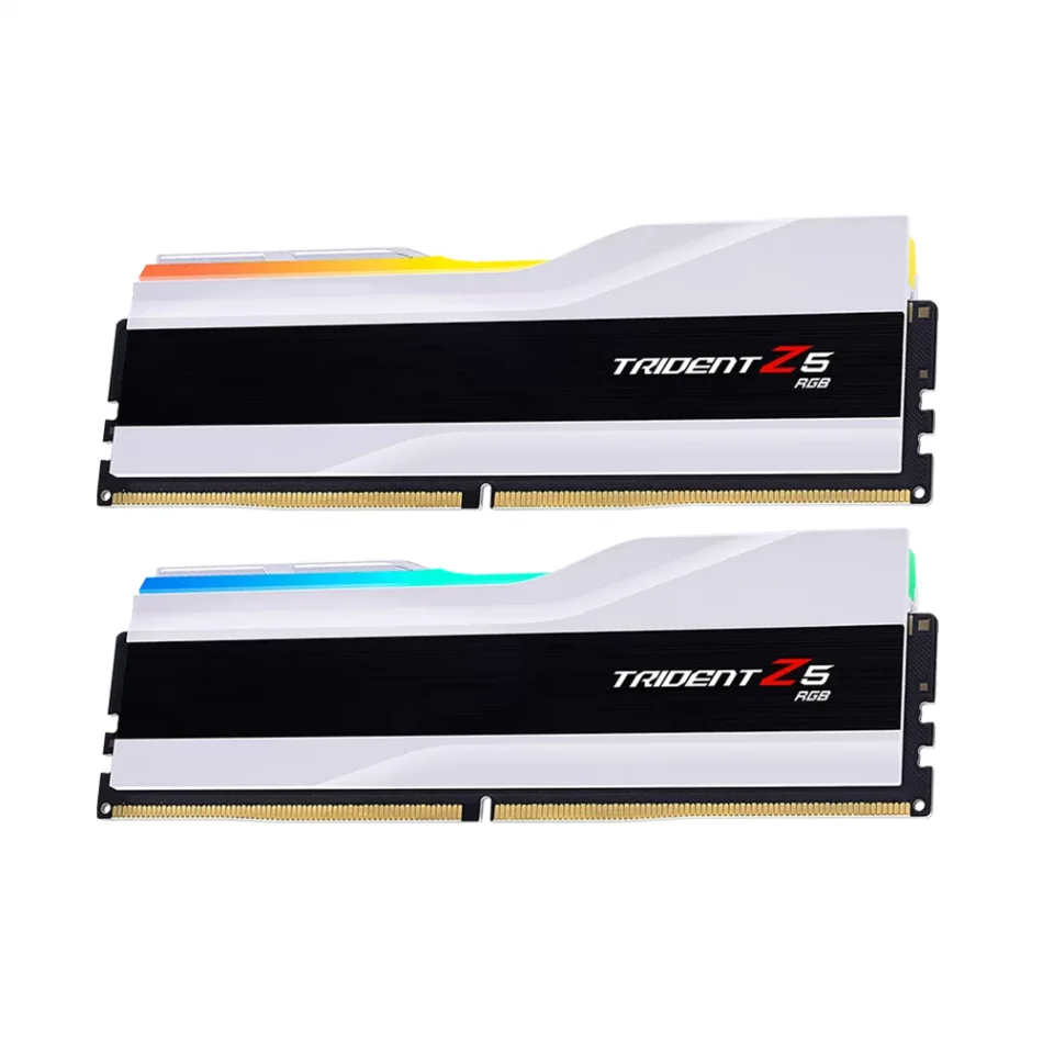 GSKILL Trident Z5 RGB DDR5 64 GB (2x32 GB) 6000MHz CL30 Intel XMP Beyaz Ram
