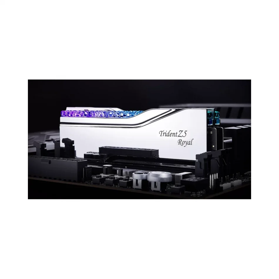 GSKILL Trident Z5 Royal RGB DDR5 96 GB (2x48 GB) 6400MHz CL32 Intel XMP Ram - F5-6400J3239F48GX2-TR5S