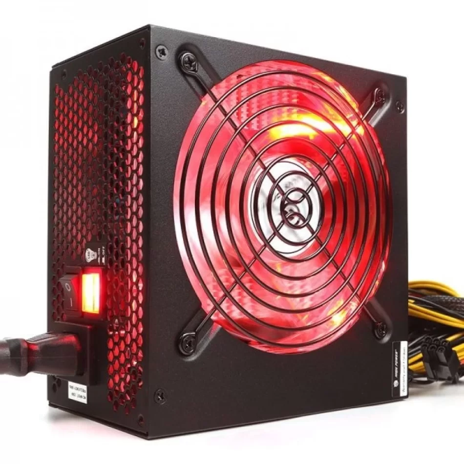 High Power 700W 80+ Kırmızı Led Fanlı Güç Kaynağı