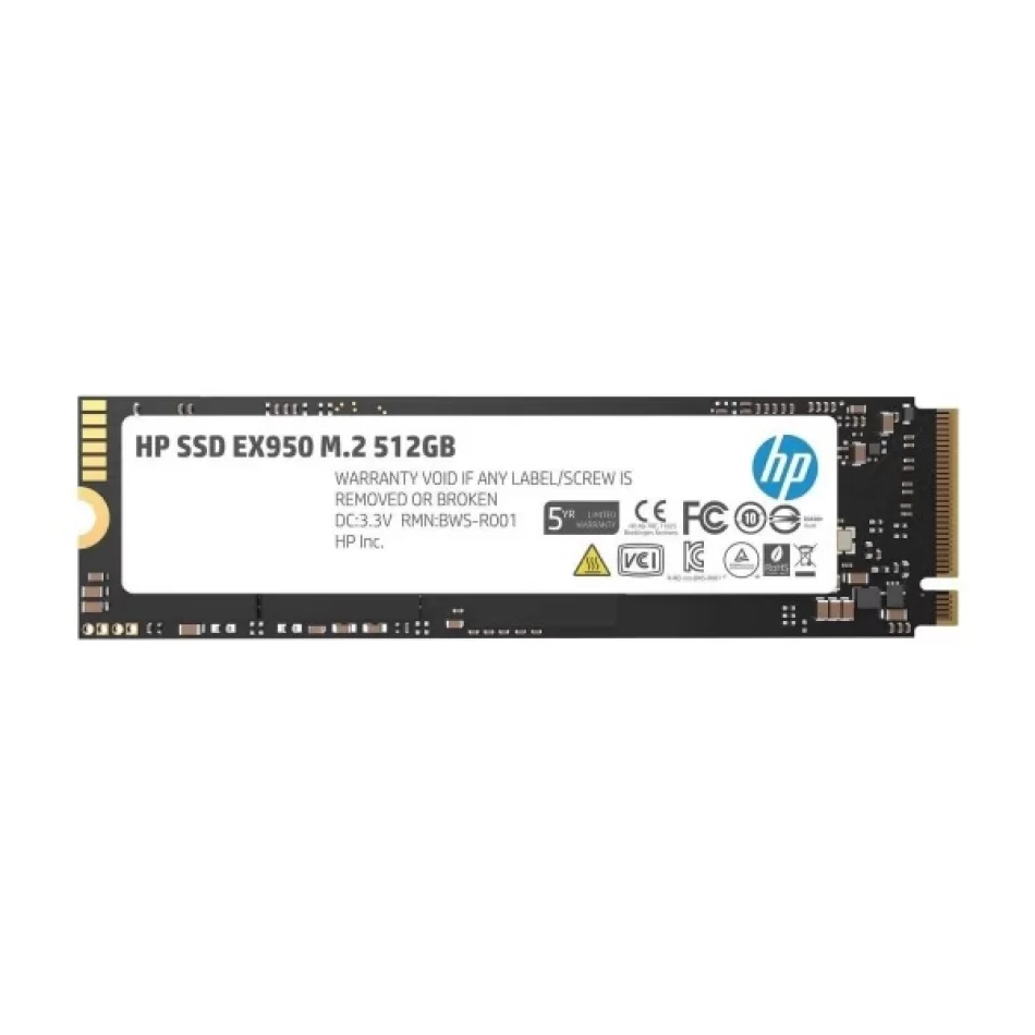 Hp 512GB EX950  M.2 Nvme Pcıe 3500-2250MB/S 3D Tlc Nand (5MS22AA)