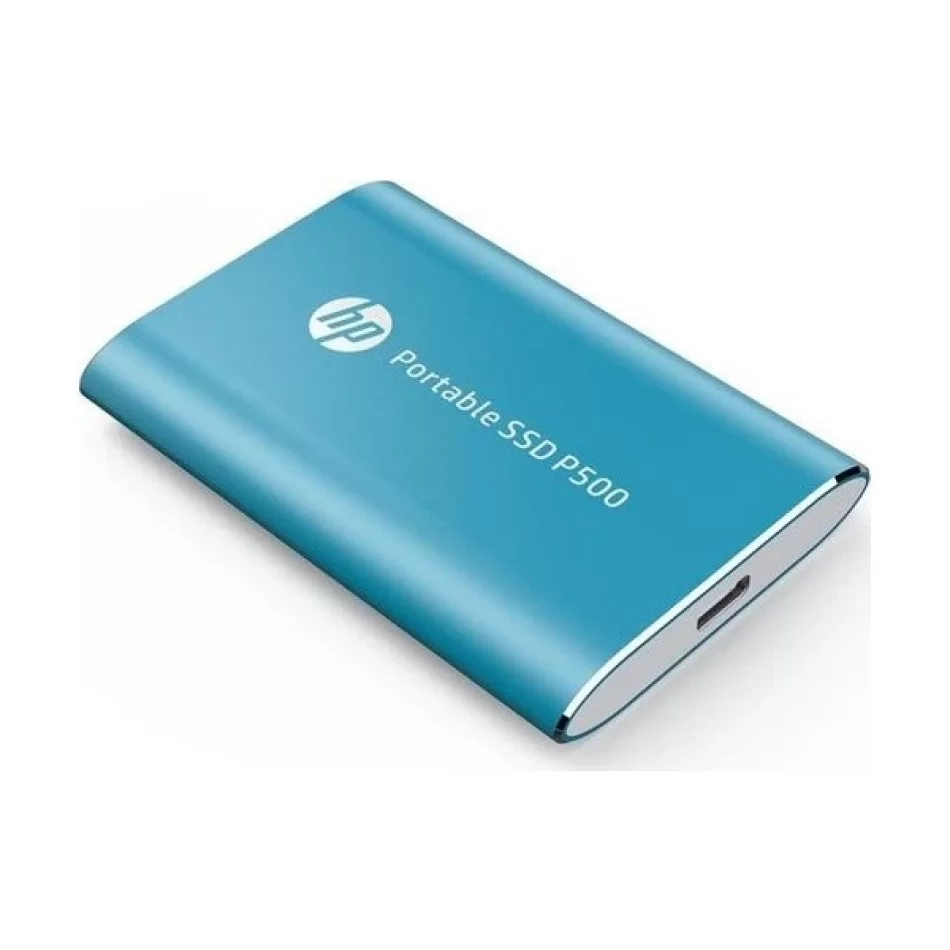 HP P500 500 GB USB3.1 TYPE-C TASINABILIR SSD 370/200MB/S TURKUAZ (7PD54AA)