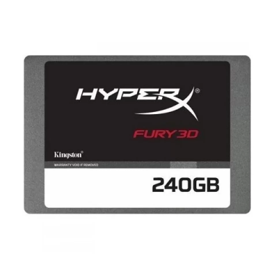 HyperX Fury 3D KC-S44240-6F 240GB 2.5 500MB/500MB/sn SSD Disk