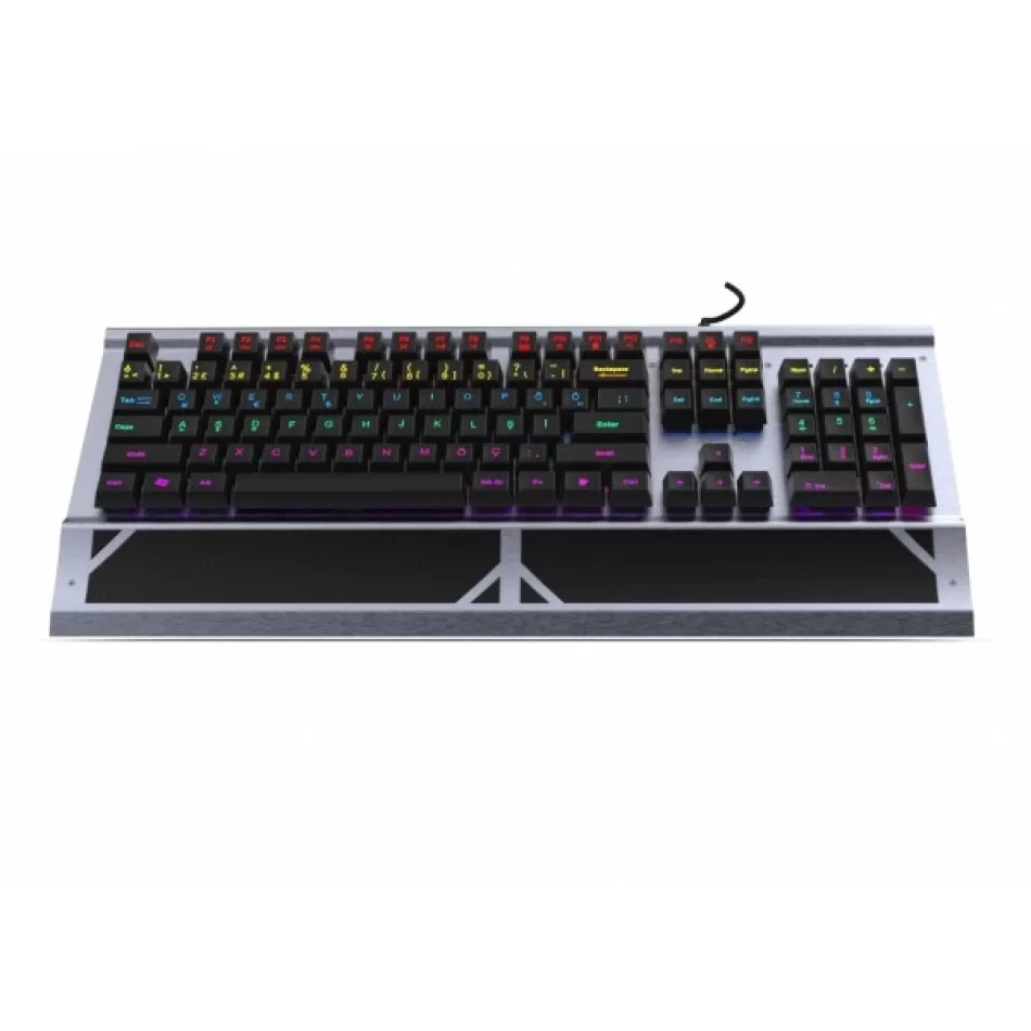 Inca Ophira IKG-444 RGB Mekanik Türkçe Q Gaming Klavye