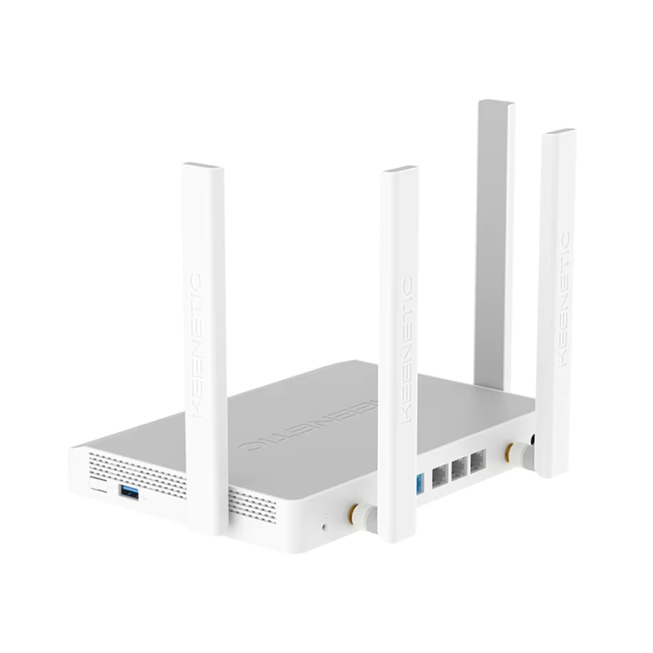 KEENETIC Hero 4G+ KN2311 AX1800 4 x 1 Gbps Port WiFi 6 LTE Modem Router