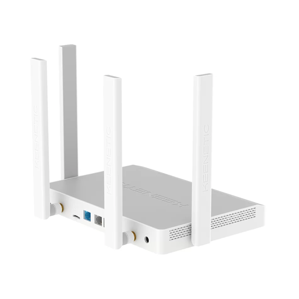 KEENETIC Hero 4G+ KN2311 AX1800 4 x 1 Gbps Port WiFi 6 LTE Modem Router